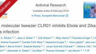 Our recent publication on The molecular tweezer CLR01 inhibits Ebola and Zika virus infection in collaboration with Jan Münch’s lab, in Ulm University, has been published in Antiviral Research. Ebola (EBOV) […]